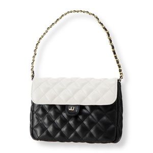 Girls Janie and Jack Quilted Color Block Purse